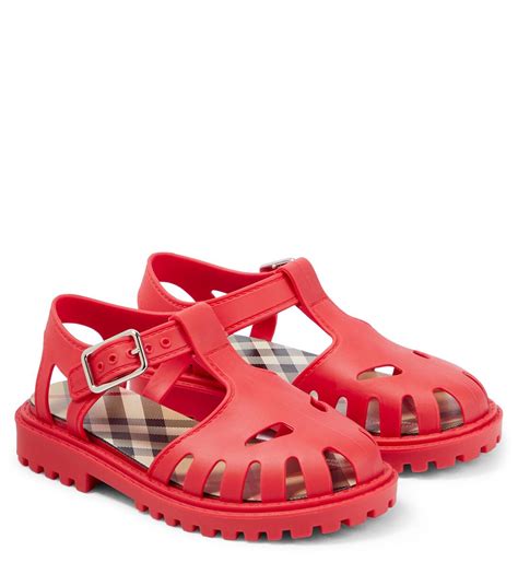 kids burberry sandals|burberry kids shoes clearance.